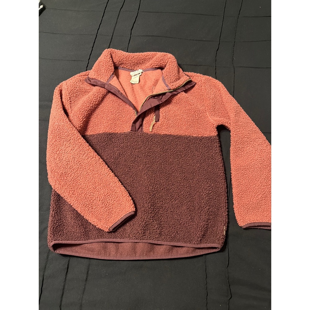 Avalanche Outdoor Supply Co Women M Sherpa Fleece Quarter Zip Pullover